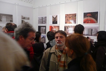 Reimholz Péter kiállításának megnyitója 2010. november 30. MÉSZ Kós Károly terem - fotó: perika