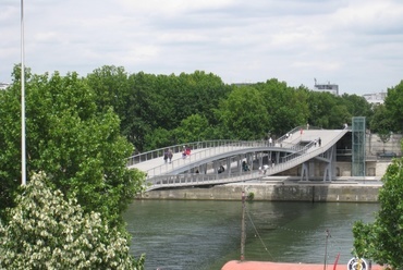 Simone de Beauvoir-híd, Párizs, 120 m, 2006 - D. Feichtinger, R.F.R