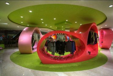 Bosco Store Moszkva. Tervező: Karim Rashid