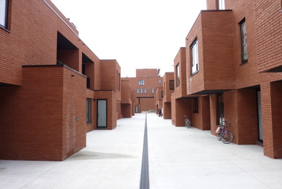 Új városi blokk, Leuven - Bogdan & Van Broeck Architects