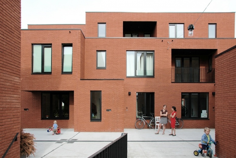 Új városi blokk, Leuven - Bogdan & Van Broeck Architects