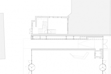 Tanárok Háza lobby alaprajz - építészet: Element Arkitekter