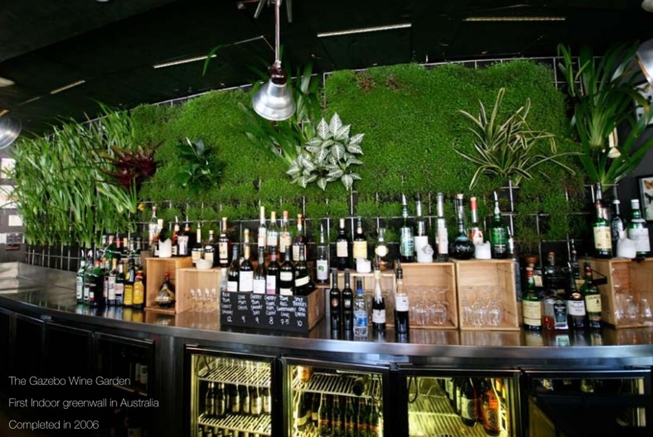 Greenwall Australia, Gazebo Wine Garden, fotó: Greenwall Australia