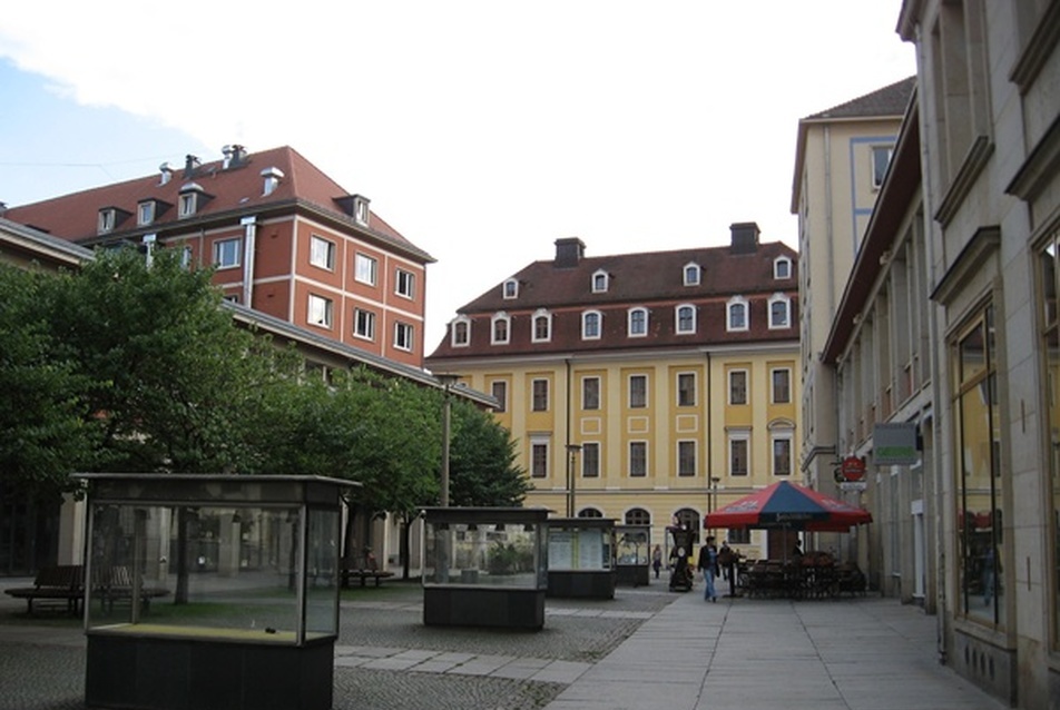 A Kreuzkirchenviertel, a hatvanas években helyreállított negyed