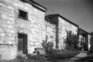 Laffert-kúria udvari homlokzata 1950 körül
