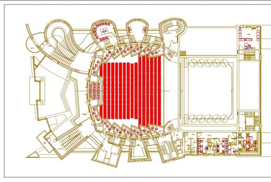 Kulturális Szabadidő Központ, Nyíregyháza, páholy - Dévényi Sánodr