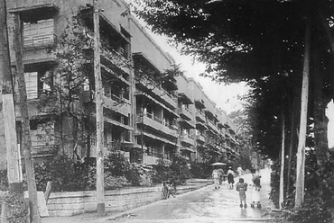 A Bauhaus ihlette Aoyama Dojunkai apartman házak -  WikiCommons