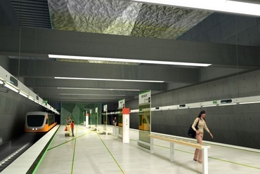 Bocskai úti metróállomás látványterv