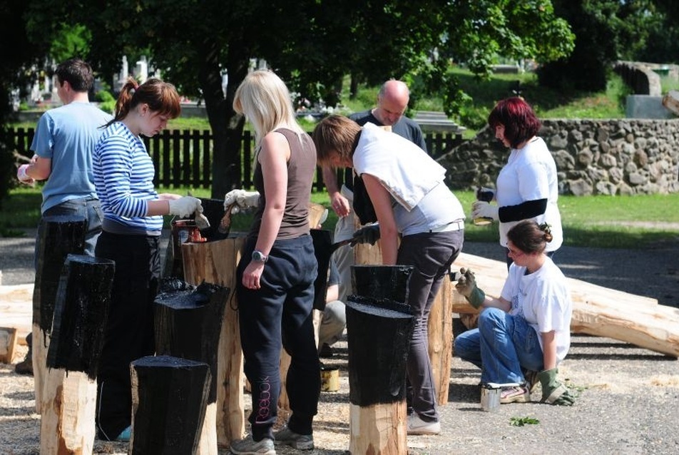 BME Urbanisztika Tanszék építőtábor, Bernecebaráti 2011