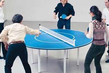 Ping meets pong – játék közben, fotó: Walking-Chair