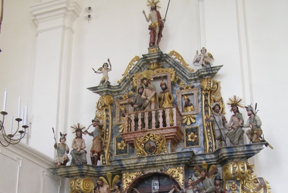 Restaurált Krucsay oltár