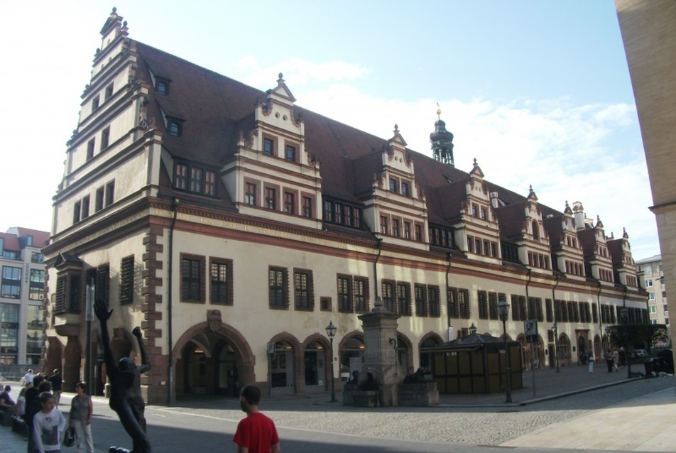 Rathaus XVI. századi homlokzata