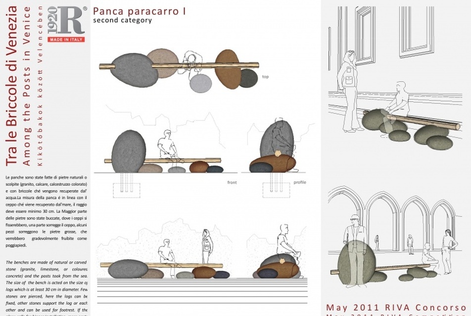Panca Paracarro, tervező: Dekom Stúdió