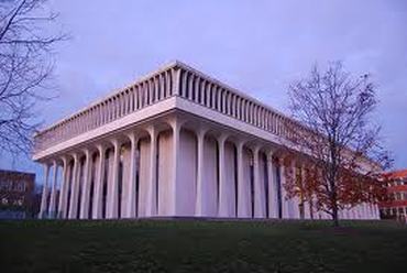 Robertson Hall, Princeton University, 1966, fotó:  Pbase.com/image/24700268