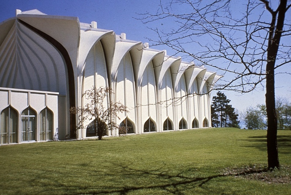 North Shore Congregation Israel Zsinagóga, Glencoe, 1964, Minoru Yamasaki