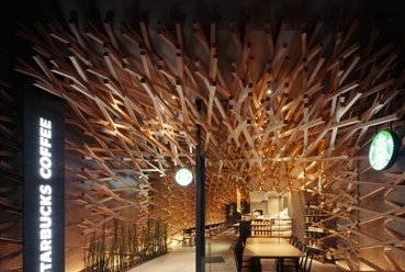 Starbucks Coffee - Dazaifutenmangu Omotesando  - vezető tervező: Kengo Kuma