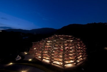 Woods of Net pavilon, Tezuka Architects - fotó: Katsuhisa Kida