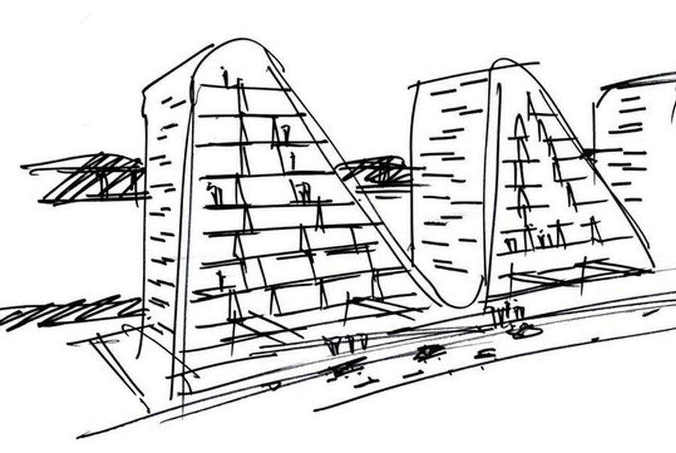 The Wave - tervező: Henning Larsen Architects