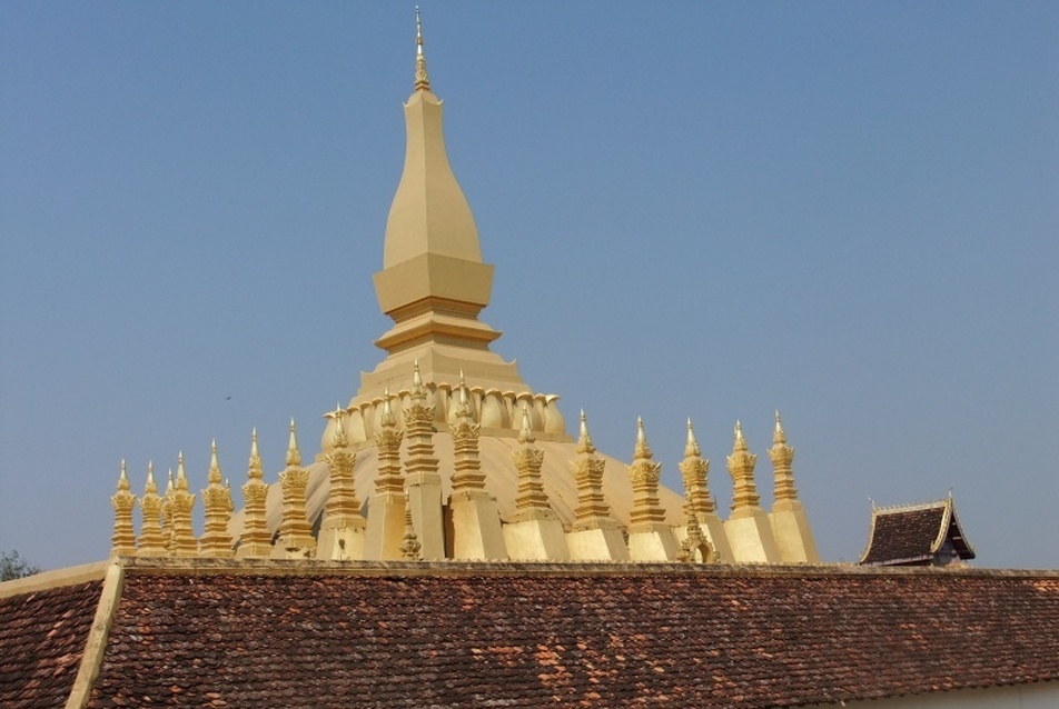 Pha That Luang - fotó: Sánta Gábor