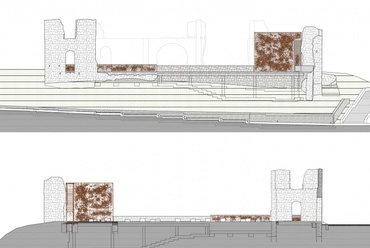 A tettyei Szathmáry-Palotarom rekonstrukciója nézetek