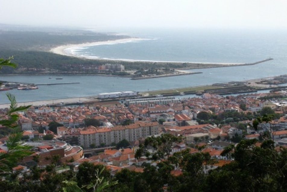 Viana do Castelo a Santa Luzia-hegyről, fotó: Csikai Barna