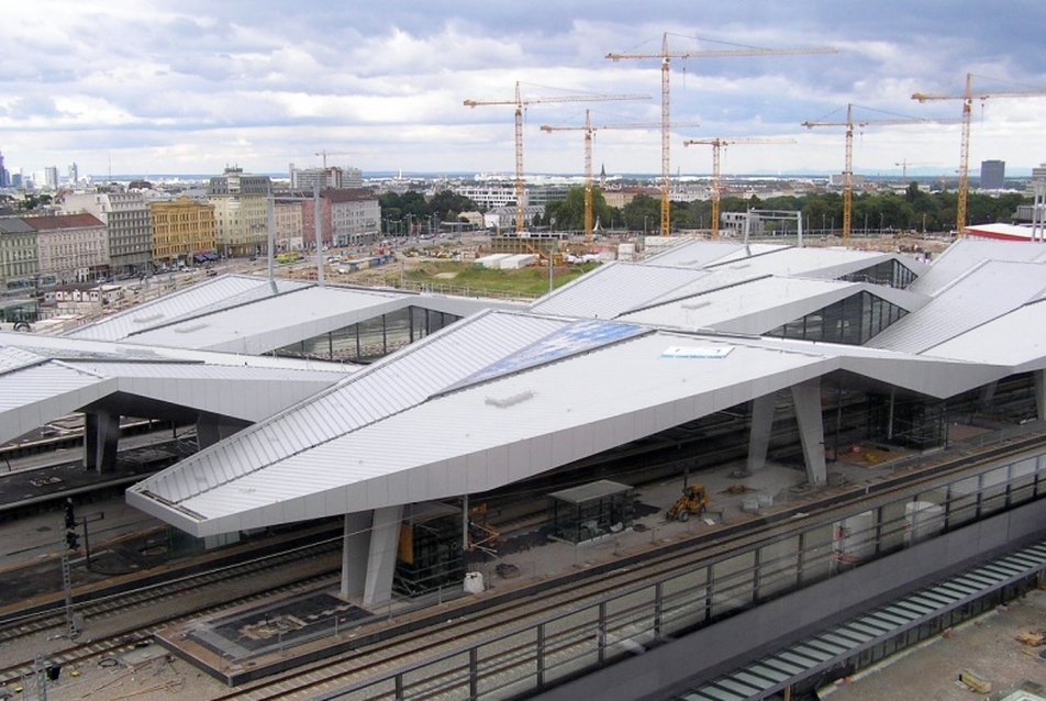 Wien Hauptbahnhof - fotó: Garay Márton
