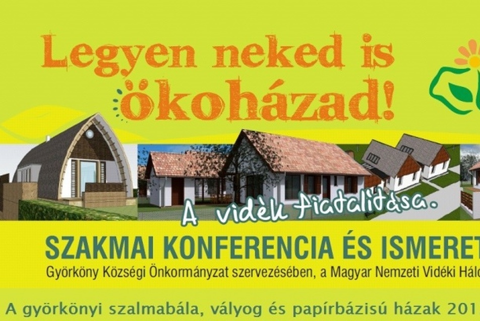 Legyen neked is Ökoházad!