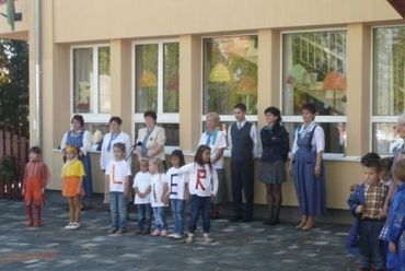 Leier térkő átadás Devecseren