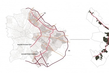 A Külső Keleti körút koncepciója keresztülvágná az elővárosi zöldfelületeket, Szabó Lilla diplomamunkája