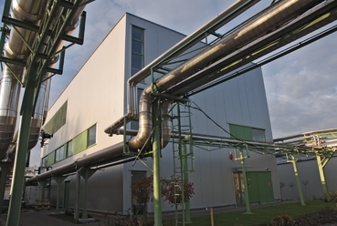 Energiaközpont, TEVA Gyógyszergyár Gödöllő, tervezők: Puhl Antal, Dajka Péterr, fotó: Dajka Péter