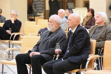Kós Károly-díj átadása 2012, Belügyminisztérium, középen Nagy Ervin, országos főépítész - fotó: perika