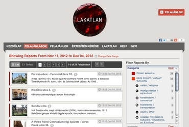 Lakatlan honlap