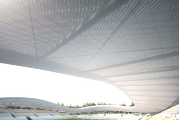 Az FC BATE Borisov labdarúgó stadionjának terve az OFIS irodától