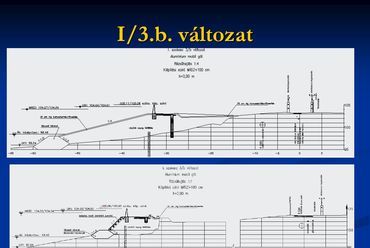 Védőgát terv, 3b változat