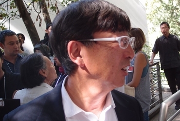 Toyo Ito a 2012-es Velencei Biennálén, fotó: Bálint Cili