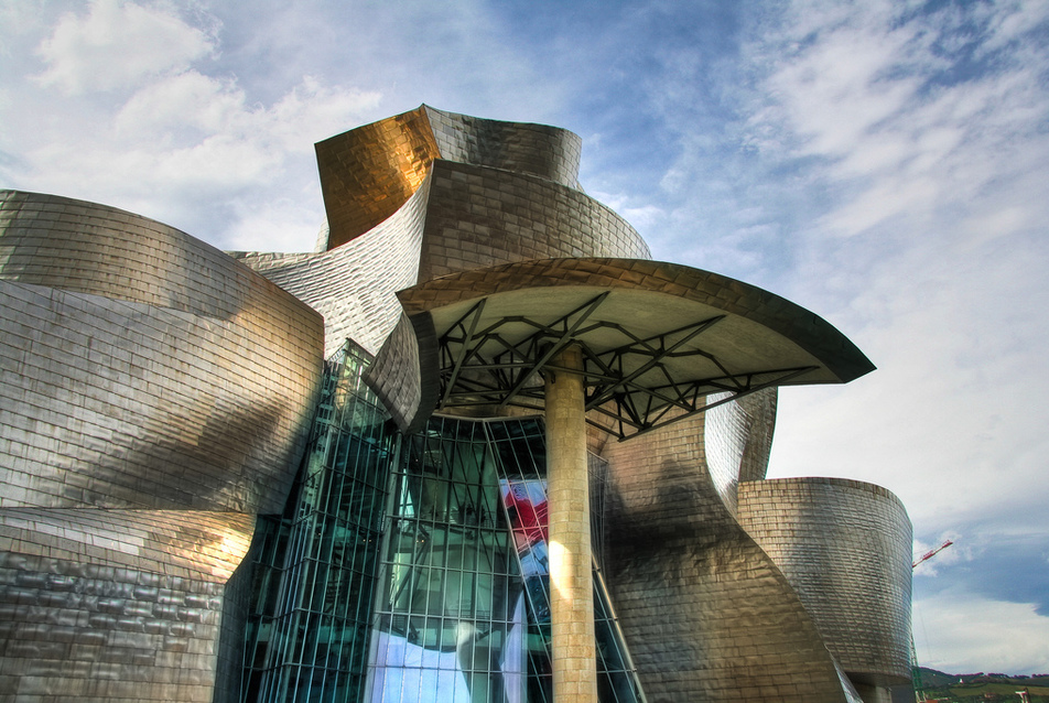 Frank O. Gehry bilbaói múzeuma, fotó: (cc) Magnus von Koeller