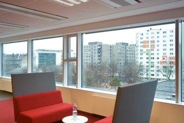 Az Avis Budget Group iroda belsőépítészete a Green House-ban, fotó: Zsitva Tibor