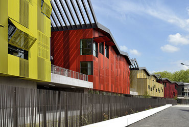 Jean Lurçat College, Saint Denis, fotó: Mikou Design Studio