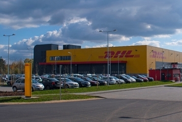 DHL-központ, fotó: Vass Zoltán