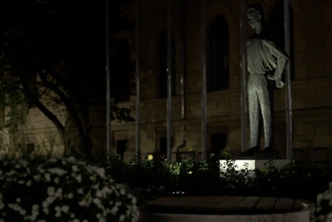 Dugonics tér felújítása, fotó: Zajti Gábor rendező-operatőr készülő filmjéből