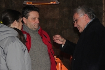 Az epiteszforum.hu és a Blokk Építészeti Műhely közös karácsonyi bulija a Margit utca 9-ben, 2013. december 20-án du. 5-től - fotó: perika