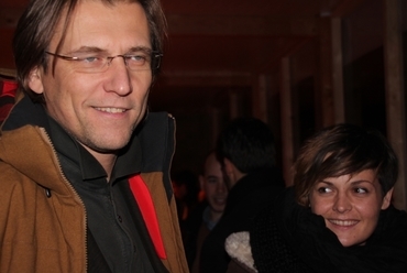 Az epiteszforum.hu és a Blokk Építészeti Műhely közös karácsonyi bulija a Margit utca 9-ben, 2013. december 20-án du. 5-től - fotó: perika