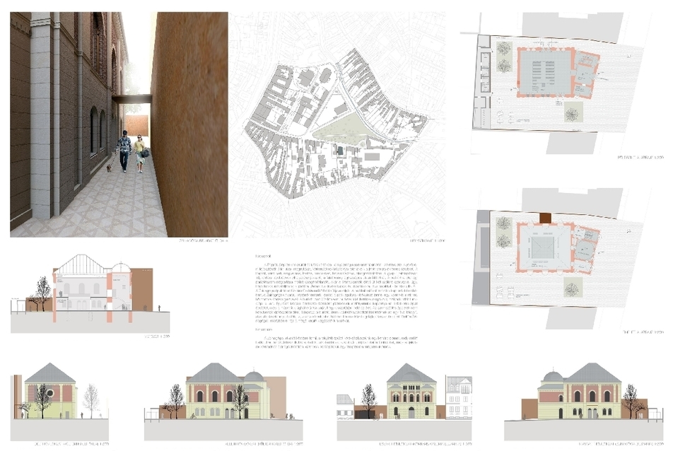 Megvételben részesül a 8. sorszámú pályamű, LEN Architects Kft.