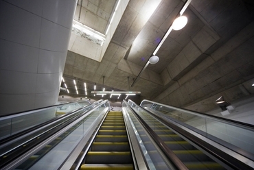 4-es Metró Kálvin tér állomás, fotó: Zsitva Tibor