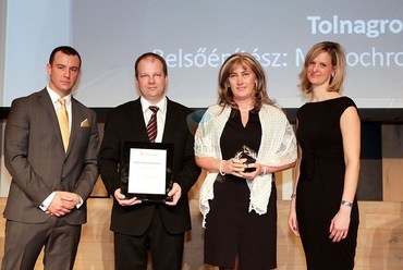 Az Év Irodája 2013 Különdíj: Tolnagro Kft.