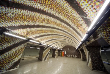 4-es metró: Szent Gellért téri állomás, fotó: Zsitva Tibor