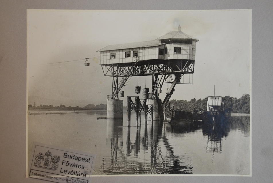 Esztergom-Dorog, szénrakodó, 1926, Forrás: Budapest Főváros Levéltára, Sorg-gyűjtemény