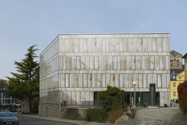 A könyvtár déli oldala, fotó: Stefan Müller