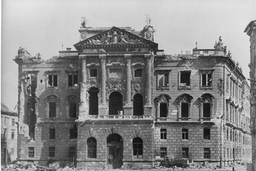 Honvéd Főparancsnokság, 1945 után, forrás: Deák Zoltán / Budapesti Történeti Múzeum - Kiscelli Múzeum Fotótára