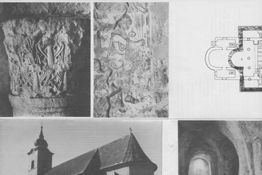 Feldebrő templom - Műemlékvédelem kiállítás, Meghívó, 1981, Fotó K.J.